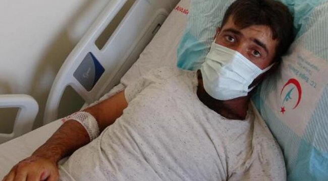 Yangına müdahale sırasında ayı saldırısına uğradı! Korku dolu anları anlattı: Yüzümü ısırmaya çalışıyordu