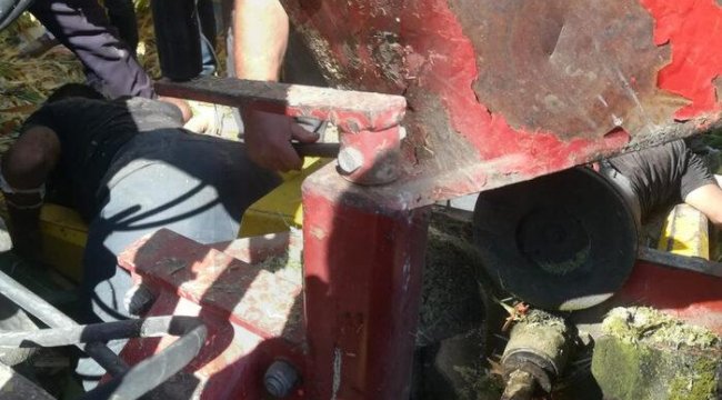 Afyonkarahisar’da korkunç olay! Bacağını silaj makinesine kaptırdı