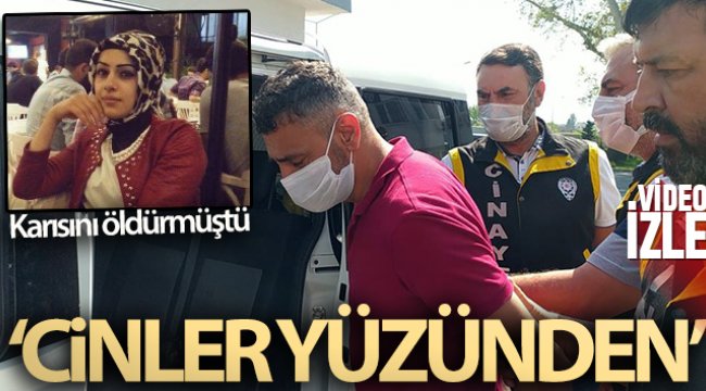 Bursa'da karısını bıçakla öldüren zanlı, "Cinler yüzünden" deyip ağlamaya başladı
