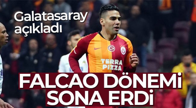 Galatasaray, Radamel Falcao'yla yollarını ayırdı!