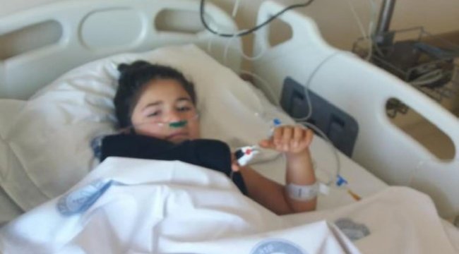 Parkta oynarken 5 metre derinliğindeki yapımı süren su deposuna düşen Sultan yaralandı