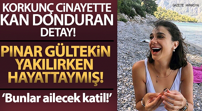 Pınar Gültekin cinayetinde kan donduran detay!.