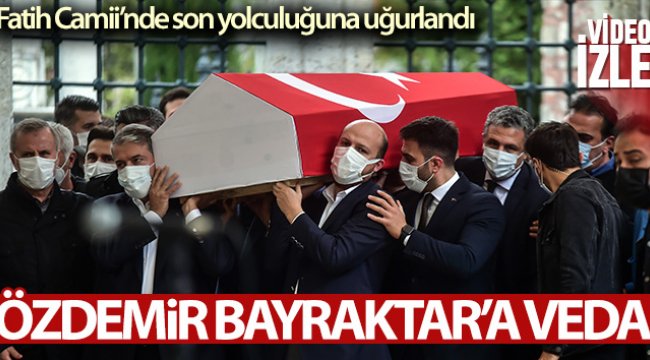 Baykar Yönetim Kurulu Başkanı Özdemir Bayraktar, son yolculuğuna uğurlandı