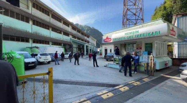 Çay fabrikasındaki patlamada bir kişi öldü, bir kişi yaralandı