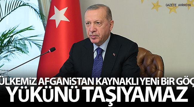Cumhurbaşkanı Erdoğan: 'G20 bünyesinde bir çalışma grubu oluşturulmasını öneriyorum'.