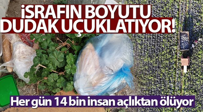 Dünyada 1,3 milyar ton gıda çöpe gidiyor