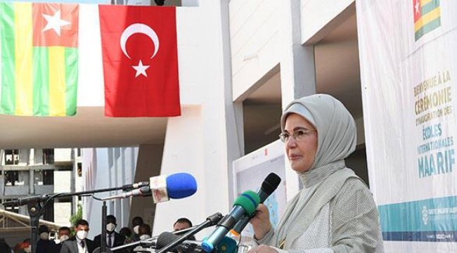 Emine Erdoğan'dan Togo'da açıklamalar