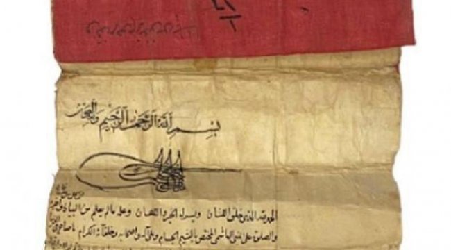 Fatih Sultan Mehmed Han'ın Fermanı Londra’da müzayedeye çıkıyor!