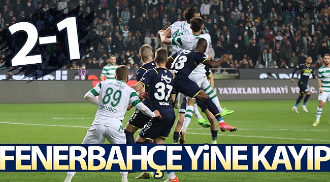 Fenerbahçe yine kayıp.