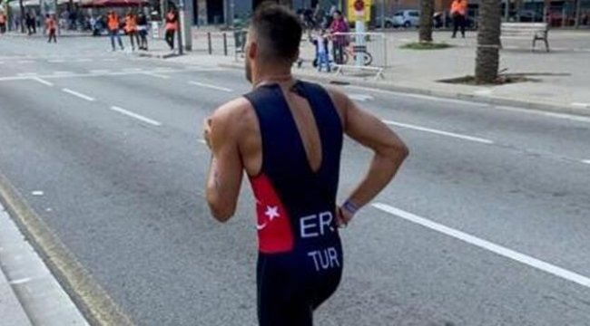 Gültiğin Er, İspanya&#039;da Türk triatlon tarihine geçti