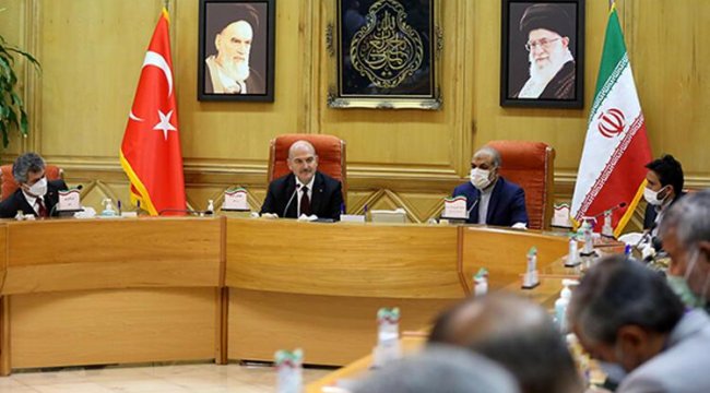 İçişleri Bakanı Soylu, İranlı mevkidaşı Vahidi ile görüştü