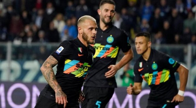 Inter Empoli'yi 2 golle yendi