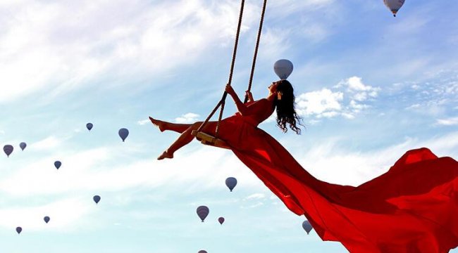 Kapadokya'da fotoğraf meraklılarının yeni tutkusu