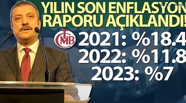 Merkez Bankası Başkanı Kavcıoğlu: 'Enflasyonun kademeli olarak hedeflere yakın sayacağını öngörüyoruz'.