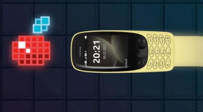 Nokia 6310 'yılan' oyunuyla birlikte geri döndü