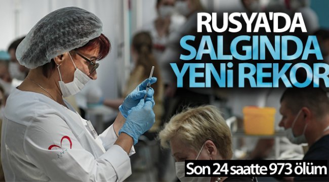 Rusya'da salgında yeni rekor