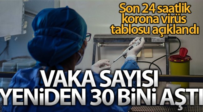 Sağlık Bakanlığı, Türkiye'nin son 24 saatlik korona virüs tablosunu açıkladı