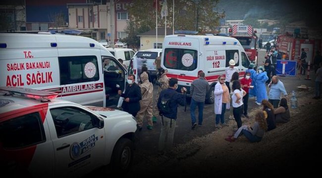 Son dakika! Bursa'da kimya fabrikasında patlama: 1 işçi hayatını kaybetti, 3 işçi yaralandı
