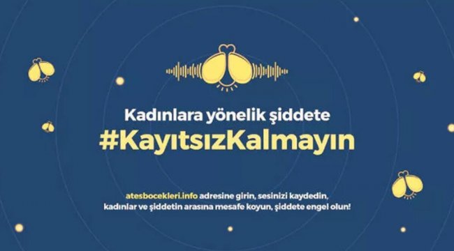 Kadınlara yönelik şiddete #KayıtsızKalmayın