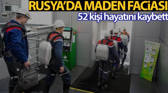 Rusya’da maden kazası felaketi!