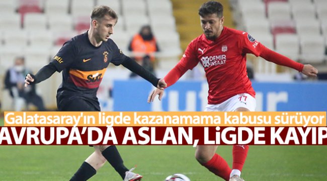 Avrupa&#039;da aslan, ligde kayıp