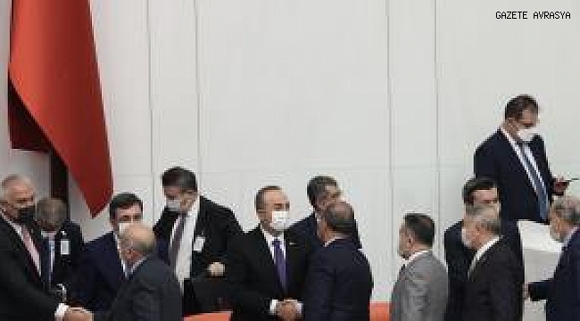 Dışişleri ile Kültür ve Turizm bakanlıklarının 2022 yılı bütçeleri kabul edildi.
