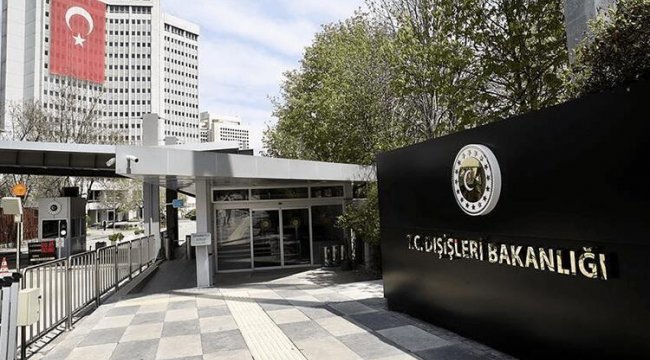 Dışişleri'nden Irak'taki terör saldırısına kınama