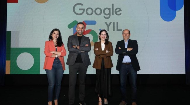 Google, Türkiye’deki 15’inci yılını kutladı