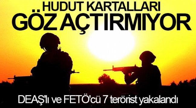 Hudut kartallarından dosta güven düşmana korku