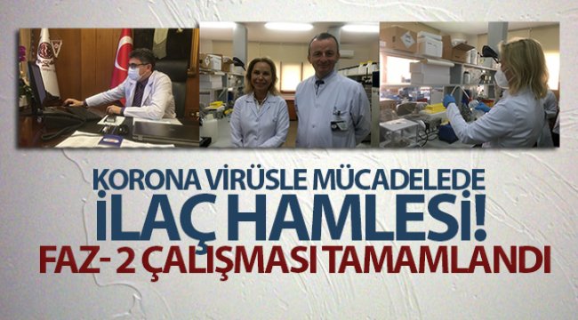 Korona virüsle mücadelede ilaç hamlesi: Faz- 2 çalışması tamamlandı