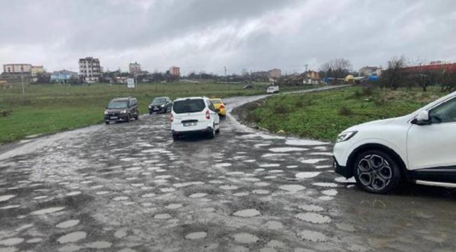 Muayeneden geçirmeyen yol: Gören şaşkına döndü