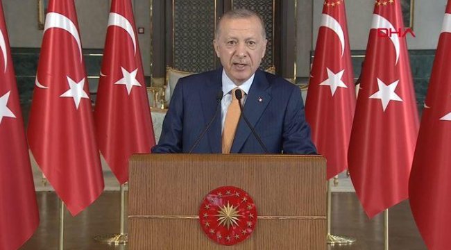 Pirinkayalar Tüneli Cumhurbaşkanı Erdoğan'ın katılımıyla açıldı! Canlı yayında dikkat çeken uyarı