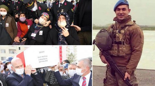 Şehit astsubay, son yolculuğuna uğurlandı