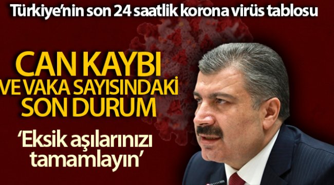 Son 24 saatte korona virüsten 171 kişi hayatını kaybetti
