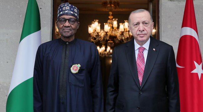 Son dakika: Cumhurbaşkanı Erdoğan Nijerya Cumhurbaşkanı Buhari ile görüştü