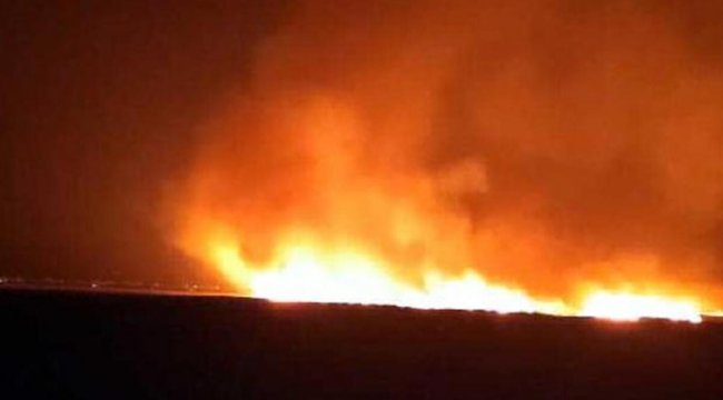 Sultan Sazlığı Milli Parkı’nda 1 ayda 3’üncü yangın