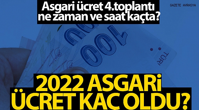 YENİ Asgari ücret ne kadar oldu? Asgari ücrette SON DAKİKA haber| 2022 Asgari ücret kaç TL?.