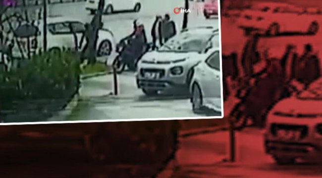 Beylikdüzü&#039;nde milyonluk vurgun! Arabasına kadar takip ettiler: O anlar kamerada