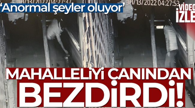 İstanbul’da bir mahalleye mazot hırsızı dadandı