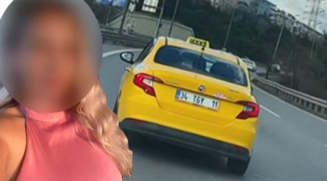 TEM&#039;de taksiciden tartıştığı kadın sürücüye küfür ve hakaret! &#039;Camı açıp çığlık çığlığa yardım istedim&#039;