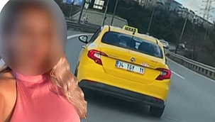 TEM'de taksiciden tartıştığı kadın sürücüye küfür ve hakaret! 'Camı açıp çığlık çığlığa yardım istedim'