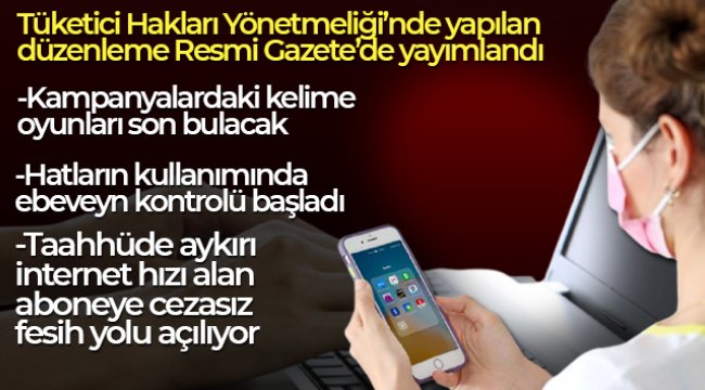 Tüketici Hakları Yönetmeliği’nde yapılan düzenleme Resmi Gazete’de yayımlandı