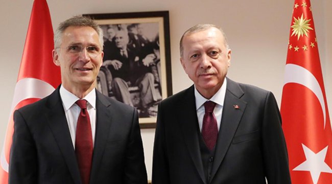 Cumhurbaşkanı Erdoğan'dan Stoltenberg ile görüşmesinde terörle mücadele vurgusu