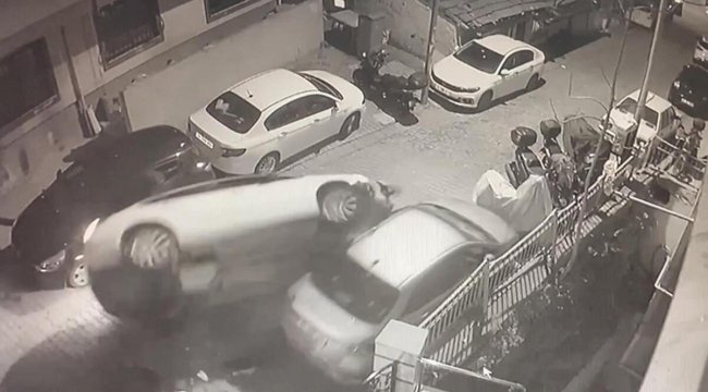 İstanbul’da akılalmaz olay kamerada! Ortalığı birbirine kattı