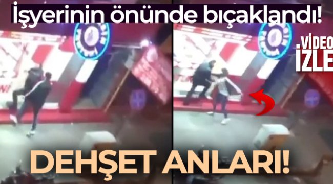 Mersin&#039;de restoran işletmecisinin öldürülme anı kamerada
