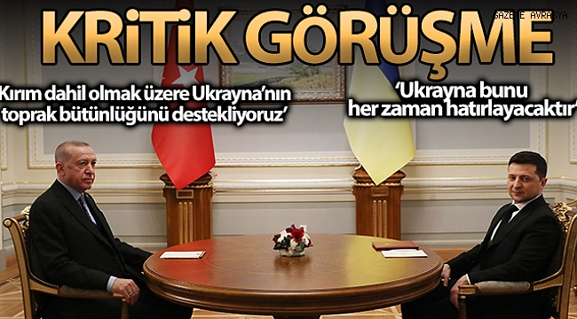 Türkiye ile Ukrayna arasında kritik görüşme sonrası ortak basın toplantısı.