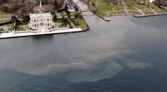 Yağmur sorası İstanbul Boğazı çamura bulandı