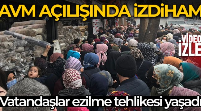 Başkent’te AVM açılışında izdiham
