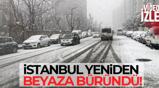 İstanbul’da kar yağışı etkili oluyor