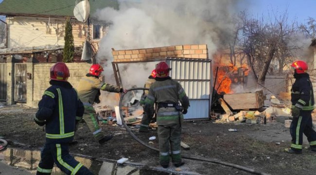 Kiev’de top mermisi eve isabet etti
